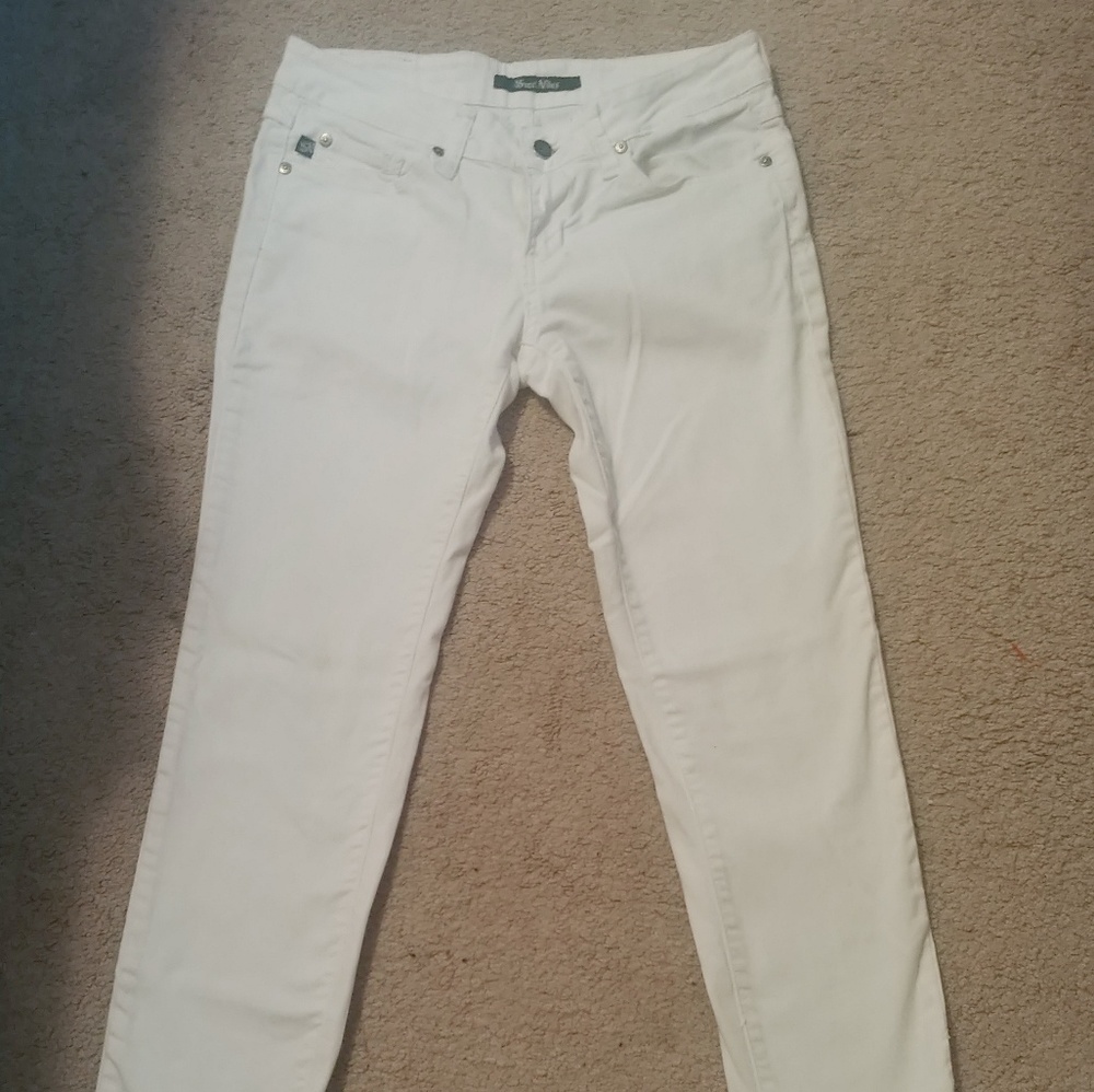 White jeans